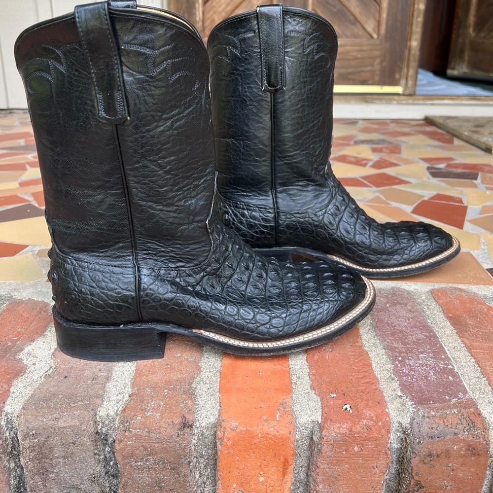 Genuine Alligator Boots Mens 9